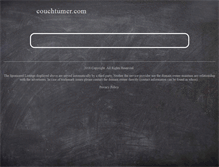 Tablet Screenshot of couchtumer.com